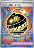 Tremendous Bomb 113/084 Pitch Black card