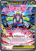 Mega Zygarde ex 120/088 Perfect Order card