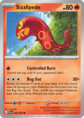 Sizzlipede 009/084 Pitch Black card