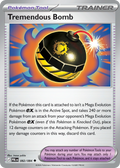 Tremendous Bomb 082/084 Pitch Black card