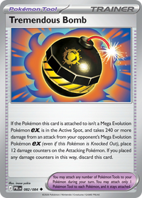 082/084 Tremendous Bomb - Pitch Black