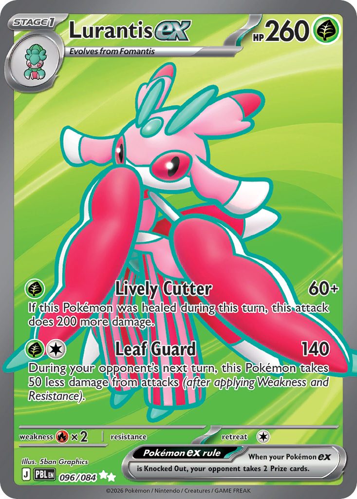 Lurantis ex 096/084 Pitch Black card