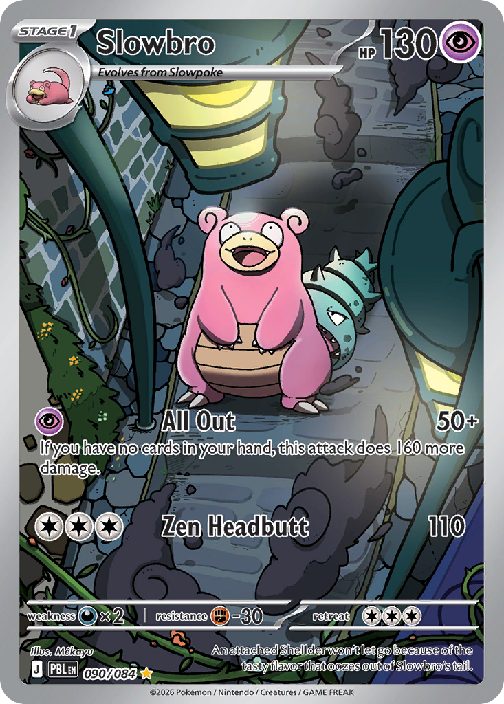 Slowbro 090/084 Pitch Black card