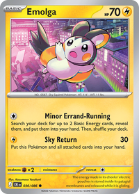 030/086 Emolga - Chaos Rising