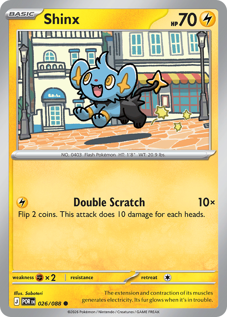 Shinx 026/088 Perfect Order card