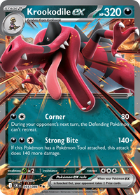 055/086 Krookodile ex - Chaos Rising