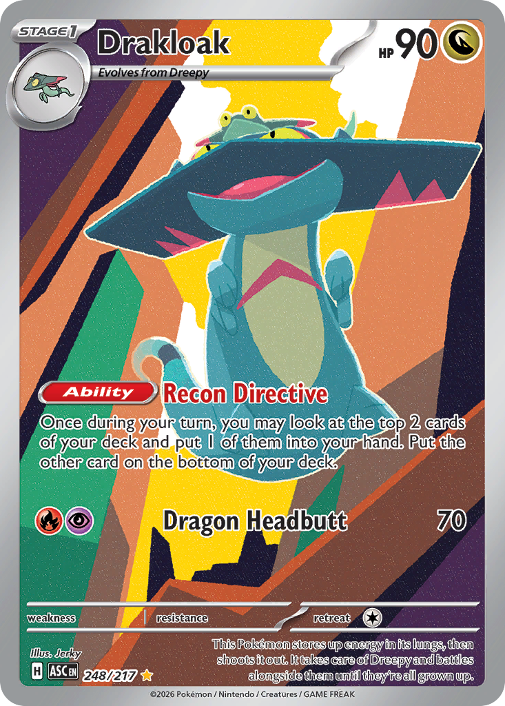 Drakloak 248/217 Ascended Heroes card