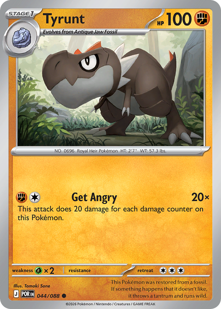 Tyrunt 044/088 Perfect Order card