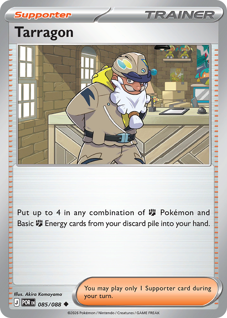 Tarragon 085/088 Perfect Order card