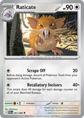 Raticate 061/088 Perfect Order card